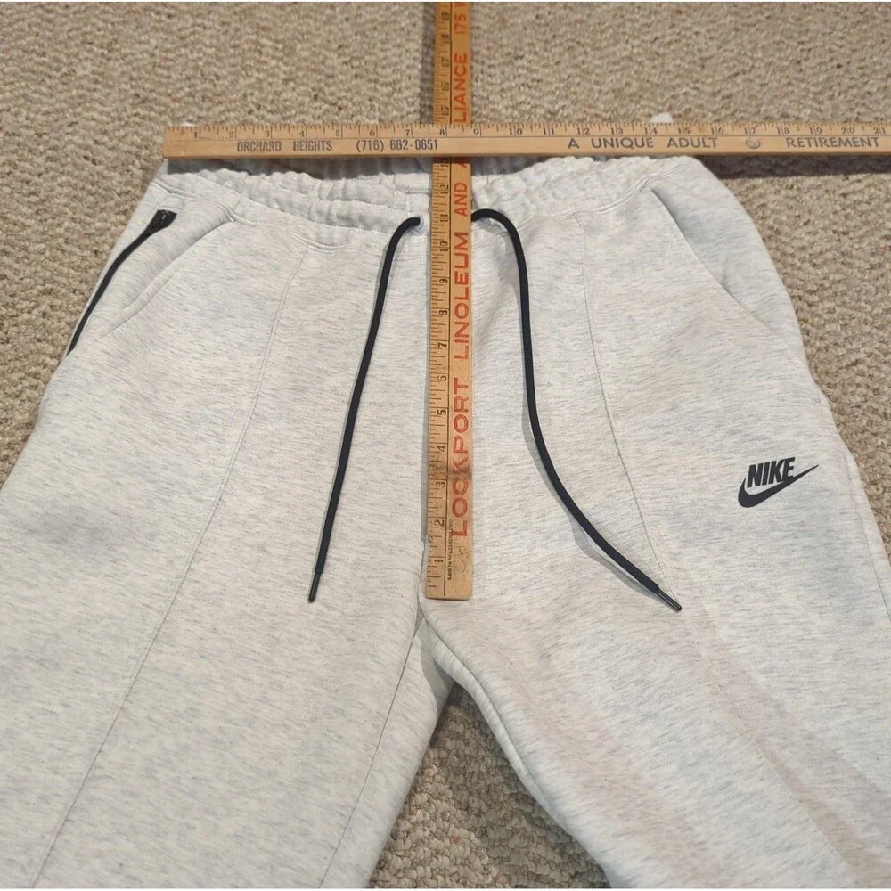 Nike Sportswear Tech Fleece Mid Rise Joggers Womens M Gray Sweatpants